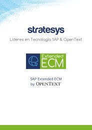 Stratesys - Expertos en SAP Extended ECM by OpenText