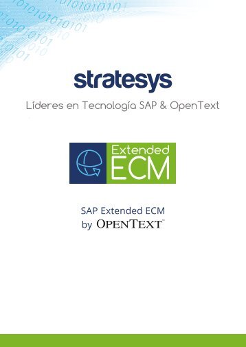 Stratesys - Expertos en SAP Extended ECM by OpenText