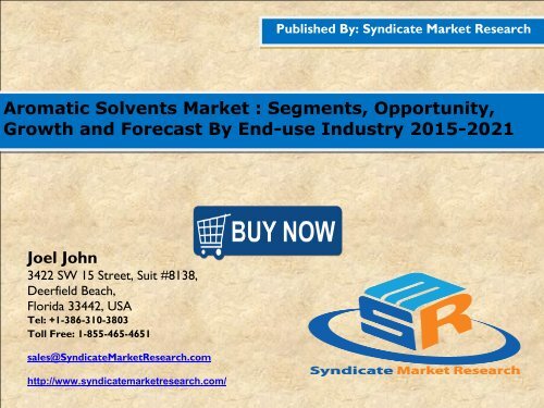 Aromatic Solvents Market