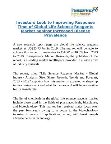 Life Science Reagents Market2