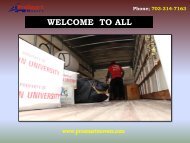 Office Moving Services Virginia| ProSmart Movers