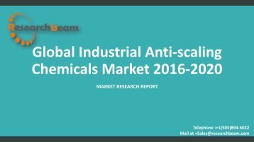Global Industrial Anti-scaling Chemicals Market 2016-2020
