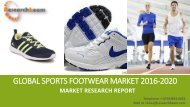 Global Sports Footwear Market 2016-2020