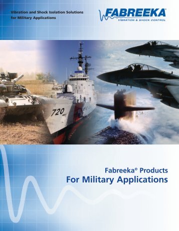 Fabreeka Products For Military Applications