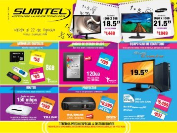 Catálogo de Tecnología SUMITEL 22AGO