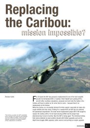 Replacing the Caribou - Air Power Australia