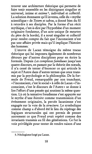 Lacan - La loi, le sujet et la jouissance 