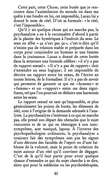 Lacan - La loi, le sujet et la jouissance 