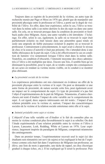 Psychologie de la manipulation et de la soumission 