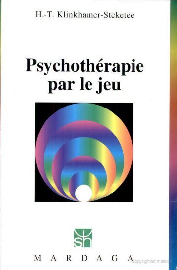 PsychothÃ©rapie par le jeu