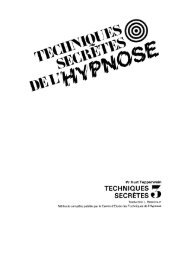 Techniques SecrÃ¨tes de l'Hypnose _ volume 3 