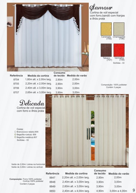 Catalogo de cortinas