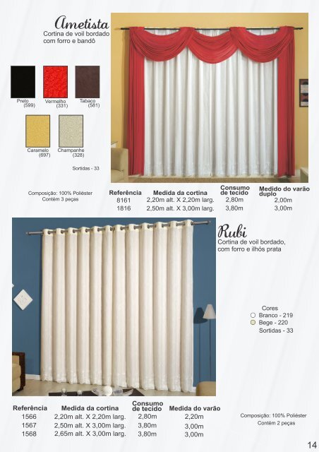 Catalogo de cortinas