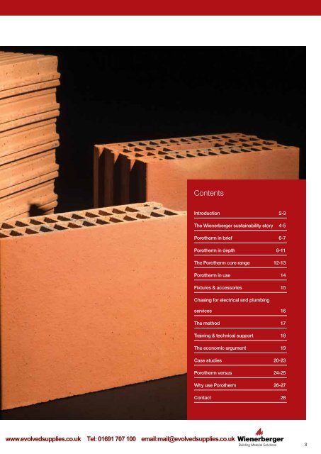 Evolved Supplies -Wienerberger_Porotherm_Brochure rev 1