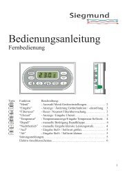 Fernbedienung KB und  EUR - eht Siegmund GmbH