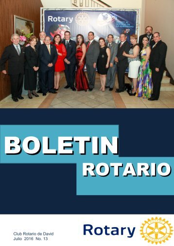 Boletín Rotario Julio 2016a