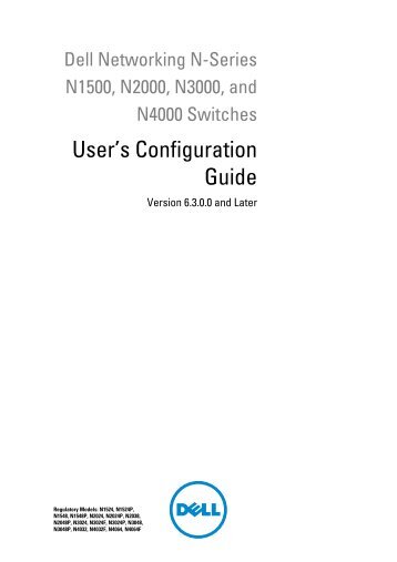 User’s Configuration Guide