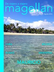 Revista de viajes Magellan - Agosto 2016