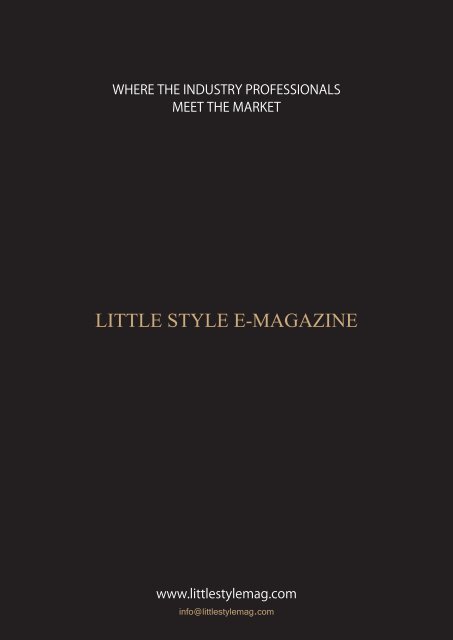 Little Style Magazine | KIDS.FASHION.TRENDS