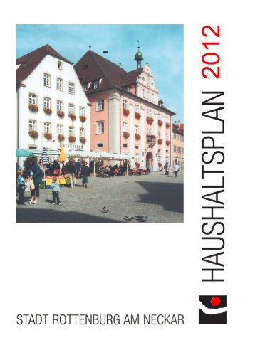 Haushaltsjahr 2012 - Stadt Rottenburg am Neckar
