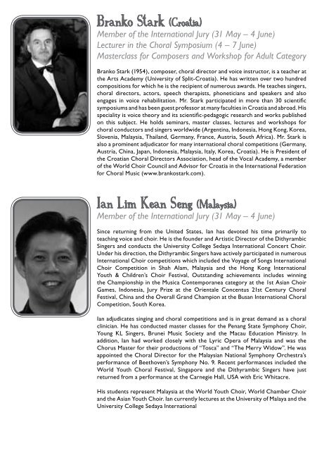 Kuala Lumpur 2010 - Program Book