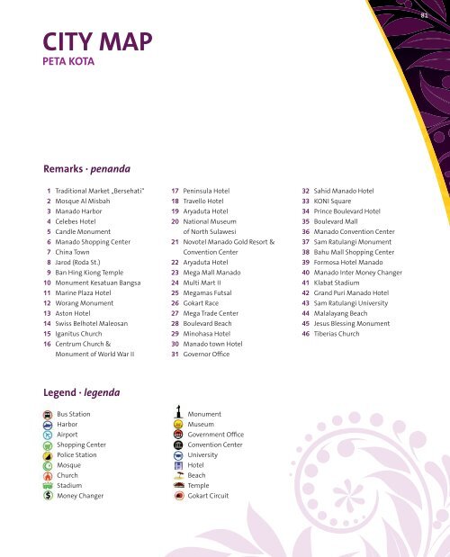 Asia Pacific Choir Games Manado 2013 - Program Book