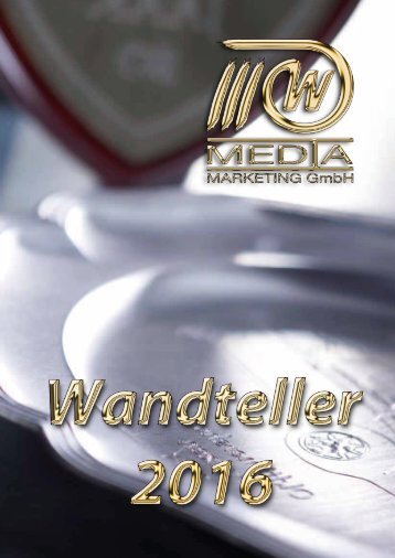 3W-Media Sportpreise WANDTELLER 2016