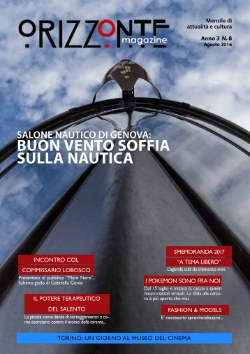 OrizzonteMagazine nÂ°8 Agosto2016