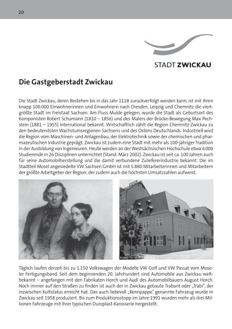 Zwickau 2010 - Program Book