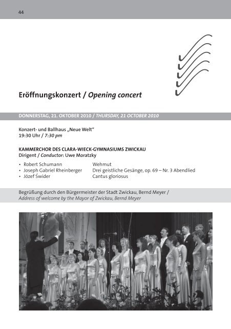 Zwickau 2010 - Program Book