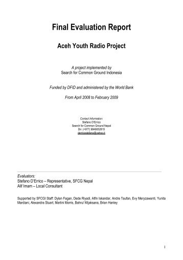 INA_EV_Feb09_Final-Evaluation-Report-Aceh-Youth-Radio-Project-AYRP
