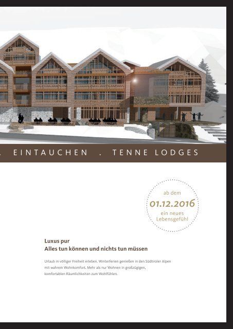 Berghotel Ratschings | Tenne Lodges in Südtirol in DT/IT/ENG