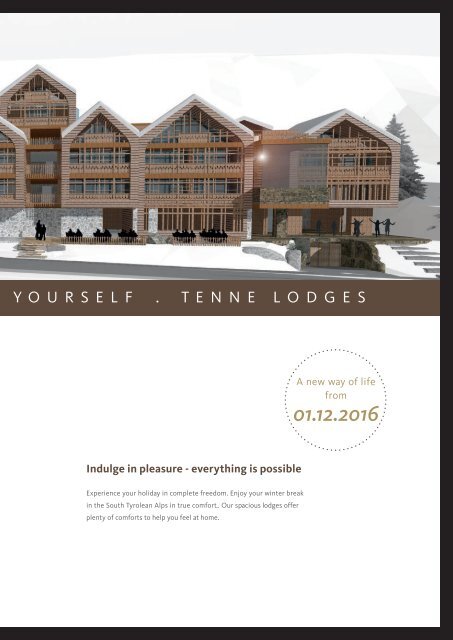 Berghotel Ratschings | Tenne Lodges in Südtirol in DT/IT/ENG