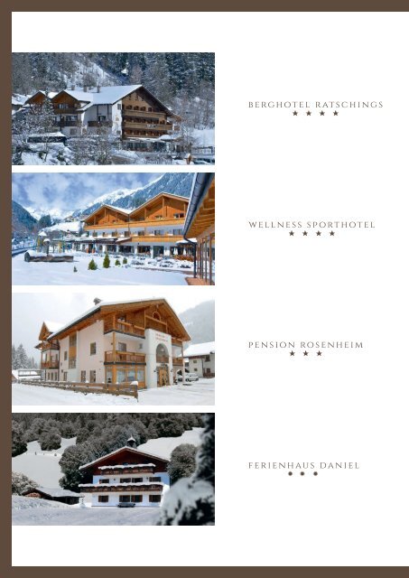 Berghotel Ratschings | Tenne Lodges in Südtirol in DT/IT/ENG