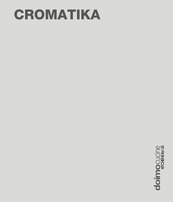 177 Doimo Cucine Catalog Cromatika