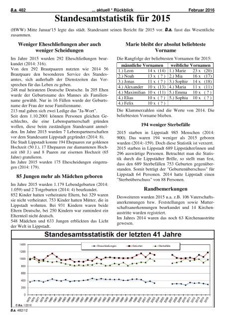 Dedinghausen aktuell 482