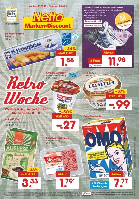 Netto Marken Discount Prospekt Kw33 Onlineprospekt Com