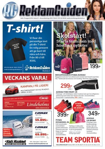 ReklamGuiden Kalix v33 -16 (15/8-21/8)