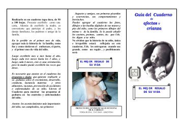 GuÃ­a del Cuaderno afectos Y crianza - Yerba Buena Virtual