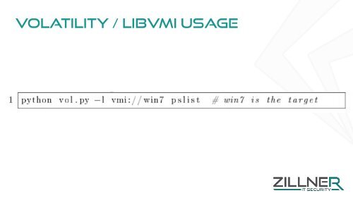 Memory Forensics using Virtual Machine Introspection for Cloud Computing