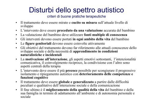 LA PRESA IN CARICO GLOBALE DELL'AUTISMO E ... - la meridiana