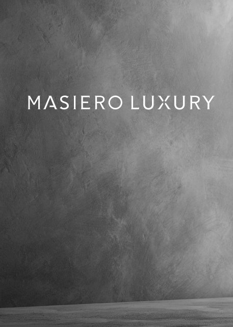 48 MASIERO-LUXURY-catalogue-2015