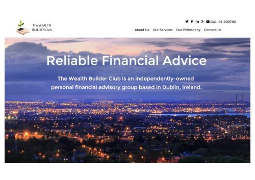 The Wealth Builder Club Financial Advisors Dublin