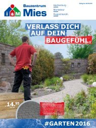 Gartenbeilage 2016 (#Garten2016)