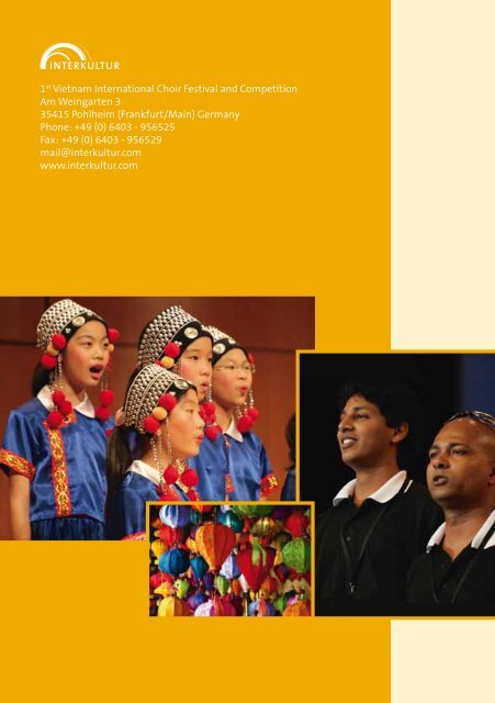 Hội An 2011 - Program Book