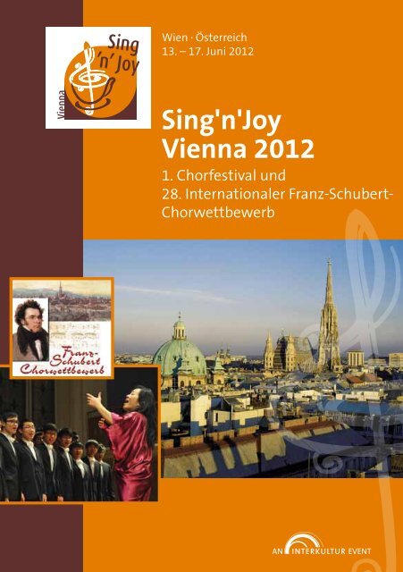 Sing'n'Joy Vienna 2012 - Program Book