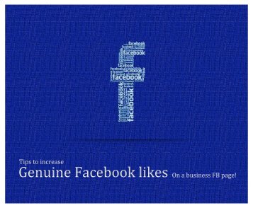 Tips to increase Genuine Facebook Likes!