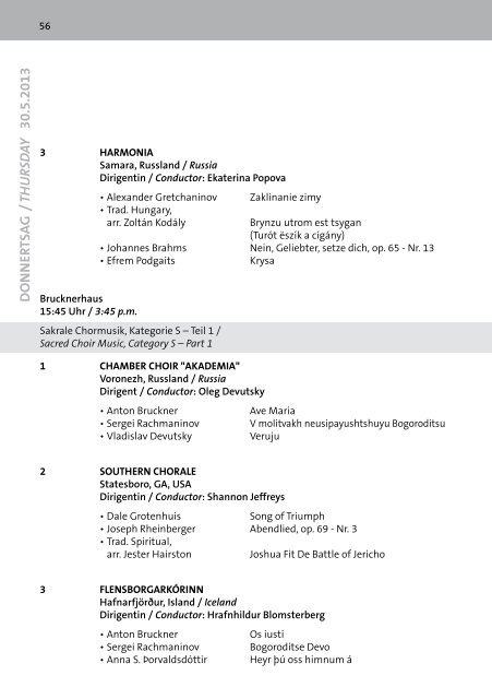 Linz 2013 - Program Book