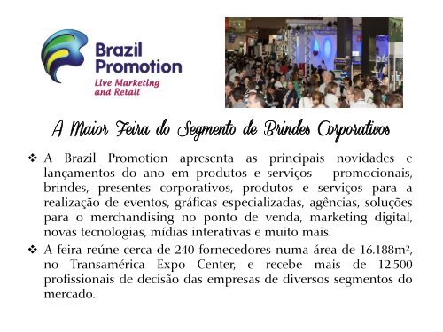 Apresentação Brazil Promotion