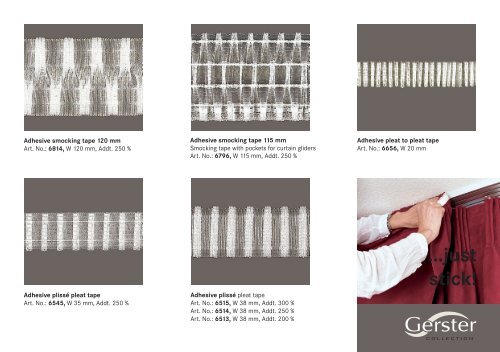 40 Gerster Pleated Curtains